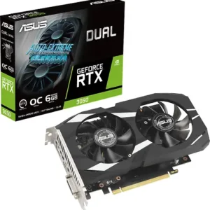 Asus DUAL GeForce RTX 3050 OC 6GB -näytönohjain
