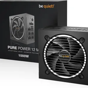 be quiet! Pure Power 12 M ATX -virtalähde, 1000 W