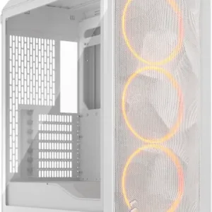 Fractal Design Meshify 3 White RGB TG Clear Tint ATX-kotelo