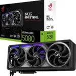 Asus ROG Astral GeForce RTX 5080 16 Gt GDDR7 OC Edition näytönohjain