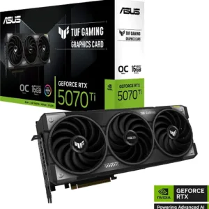 ASUS TUF Gaming GeForce RTX 5070 Ti 16 Gt GDDR7 OC Edition näytönohjain