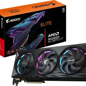 Gigabyte AORUS Radeon RX 9070 XT ELITE 16 Gt näytönohjain